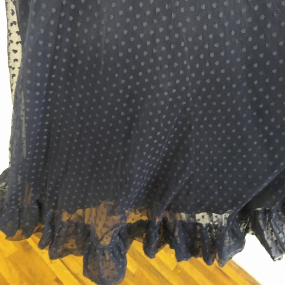 Vintage Neiman Marcus For Richilene Polka Dotted Maxi Dress - Picture 12 of 12